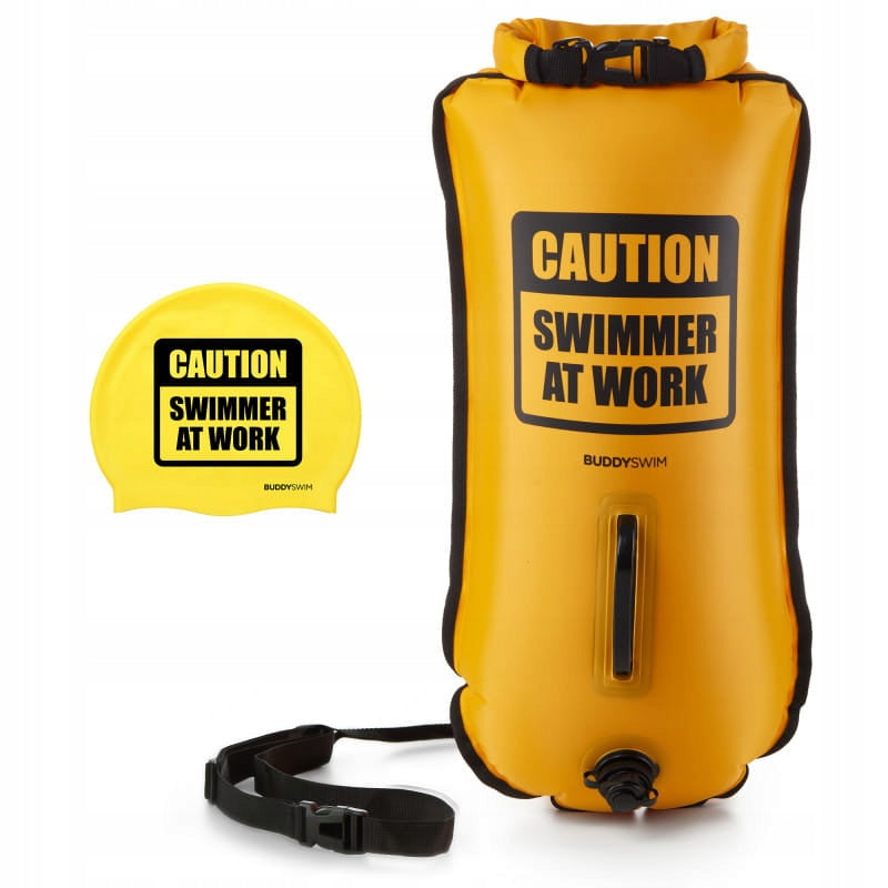 BuddySwim CSW 28lt Boy, yellow + cap