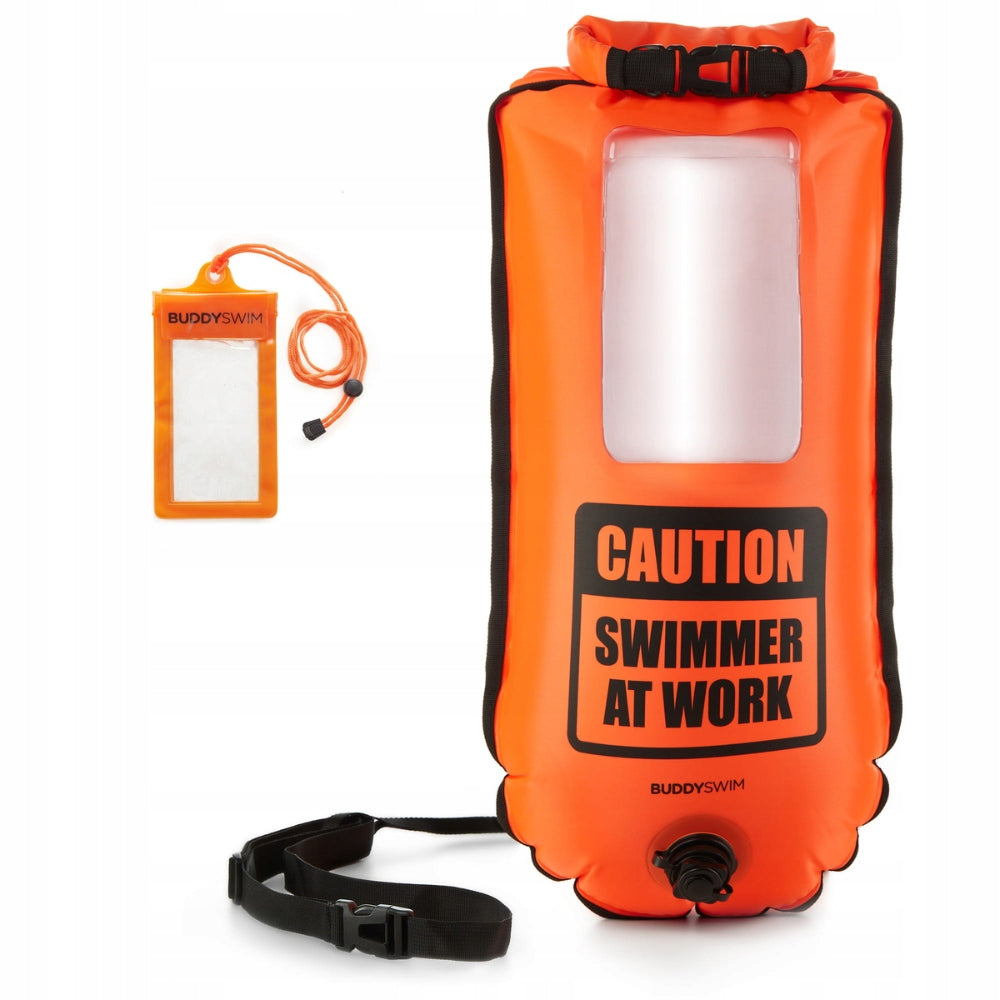 BuddySwim Safety swimming buoy 28l Smartphone + phone case