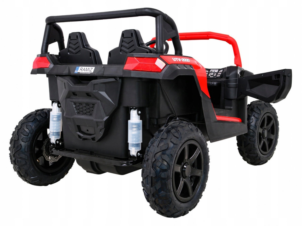 Buggy ATV Strong Racing for 2 Kids Red + Brushless Motor + Pumps Information regarding product safety and compliance For use under direct adult supervision