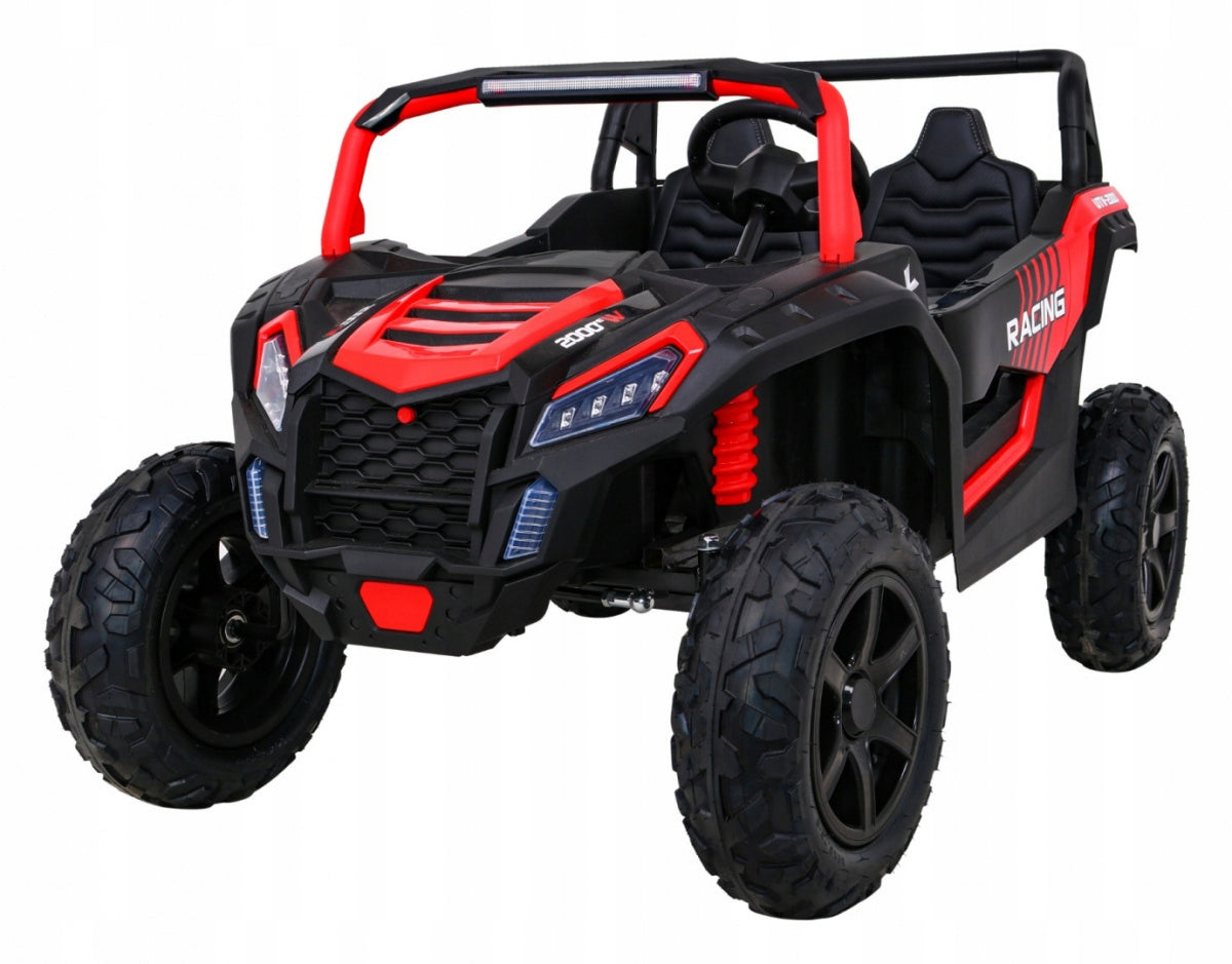 Buggy ATV Strong Racing for 2 Kids Red + Brushless Motor + Pumps
