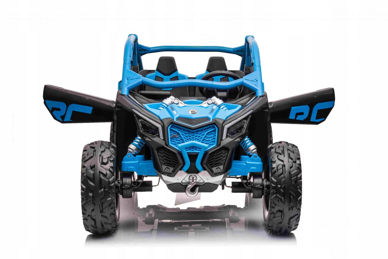 Buggy Battery Operated Maverick 4x4 CAN-AM RR Turbo RR Blue with Trunk Color black blue