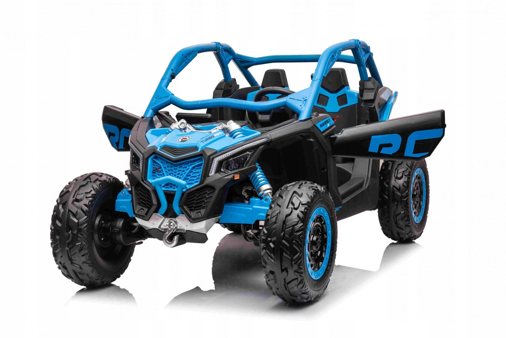 Buggy Battery Operated Maverick 4x4 CAN-AM RR Turbo RR Blue with Trunk