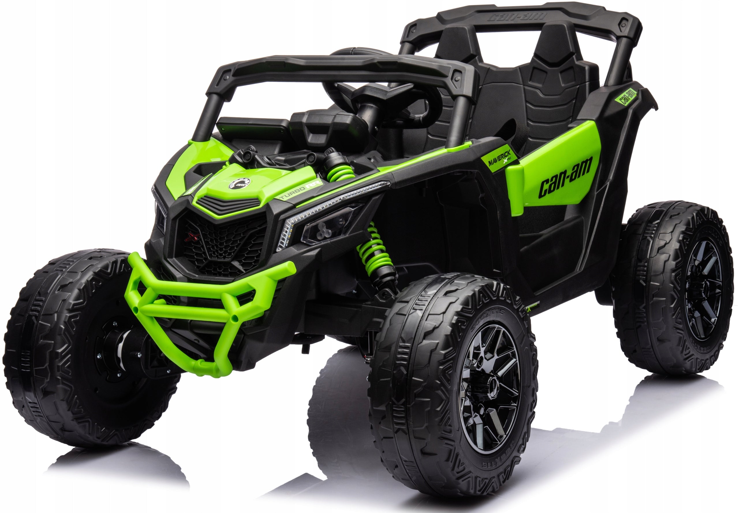 Buggy Can-Am MAVERICK 24V auto battery 4x4 PILOT LEATHER EVA 800WAT Brand Bobo-San