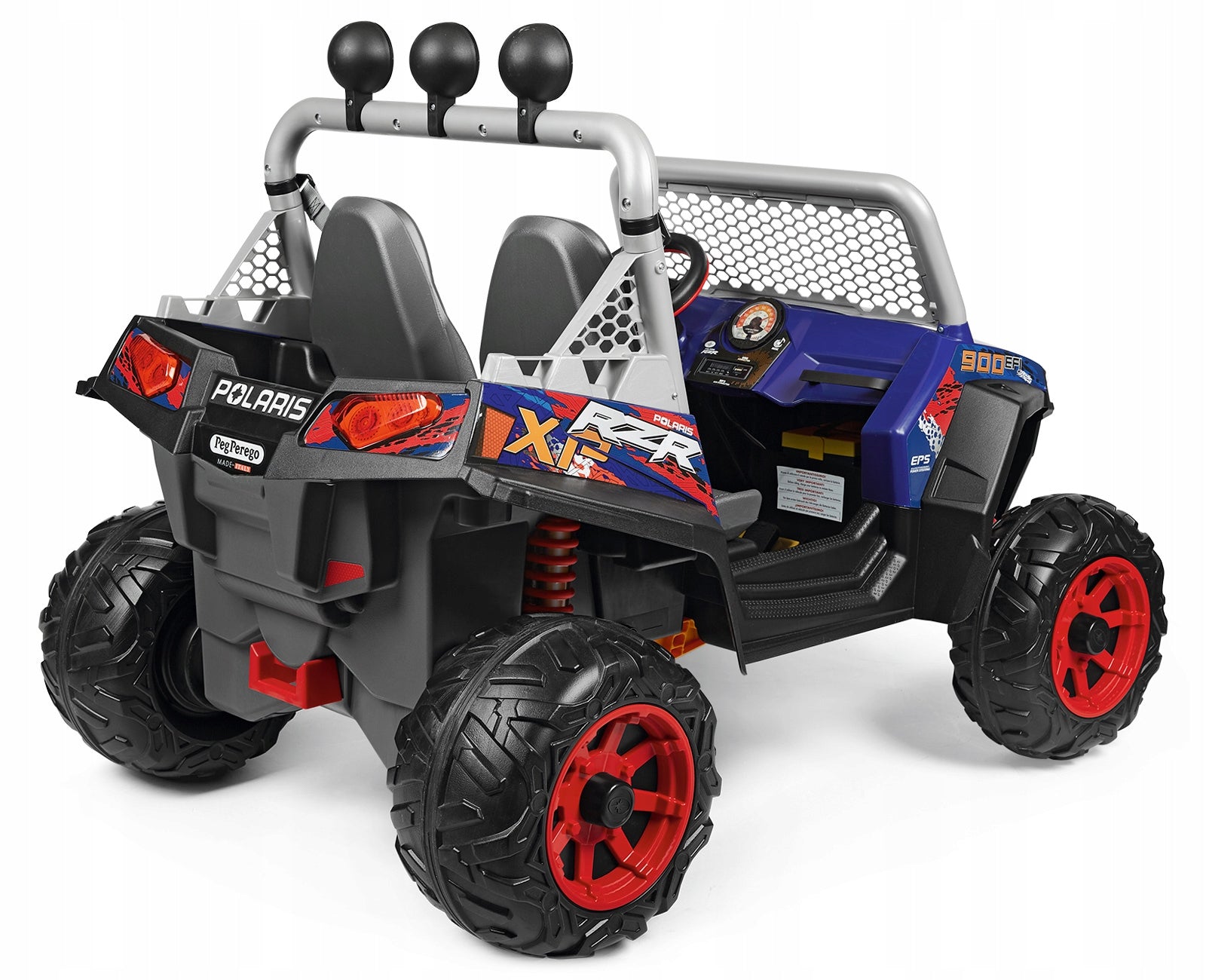 Buggy Polaris RZR 900 XP 24V Peg Perego Lithium Battery Car Vehicle width 90 cm