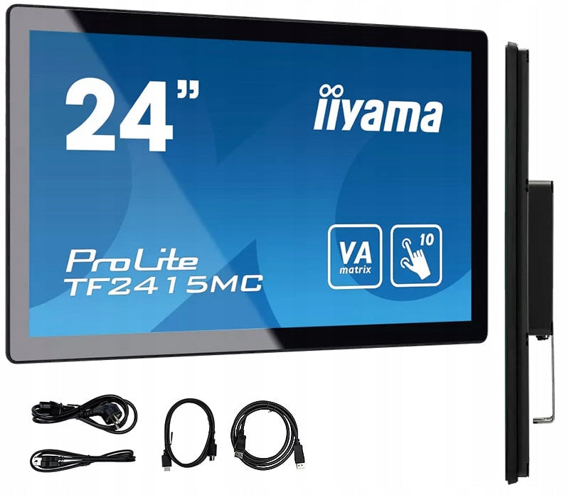 Built-in touch monitor iiyama ProLite TF2415MC-B2 24 VA LED, IP65,