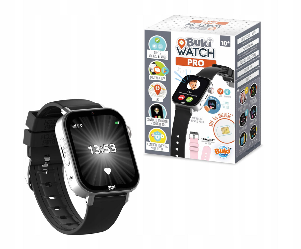 Buki France Buki Watch Pro Smartwatch for Kids Sim Gps Sauce WiFi Bt 2