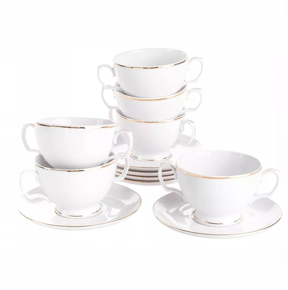 MARIAPAULA CLASSIC GOLD LINE SULTINIŲ RINKINYS 6/12 350ML / 17CM