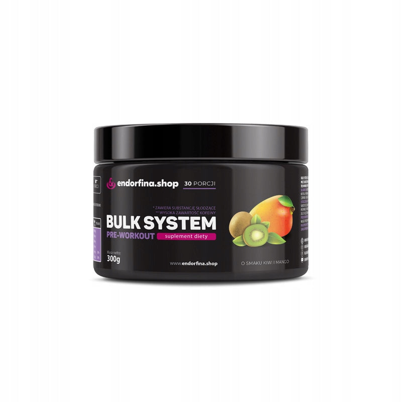 Bulk System Pre-Workout kiwi with mango 300g Endorfina.shop