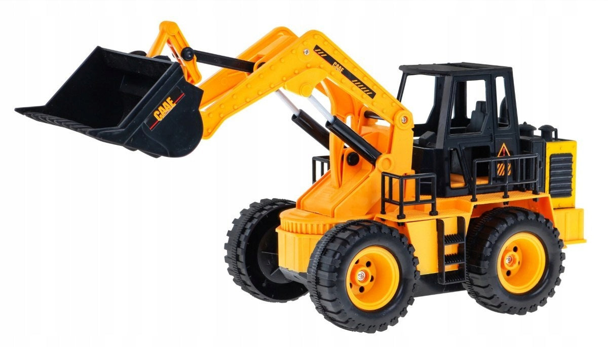 Bulldozer Construction Vehicle Remote Controlled Band with Gestures Color yellow
