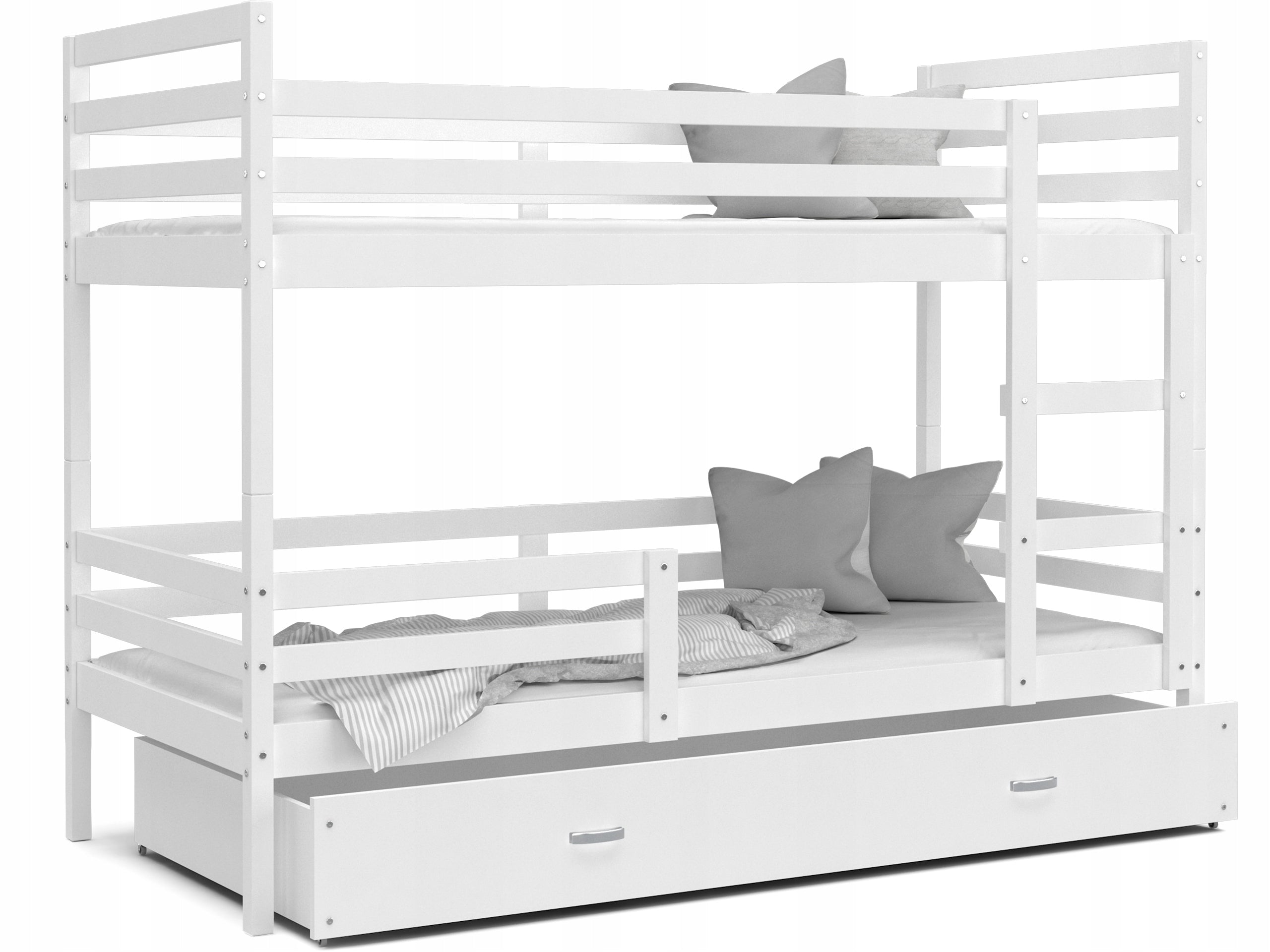 Bunk bed 190x80 drawer + mattresses JACEK
