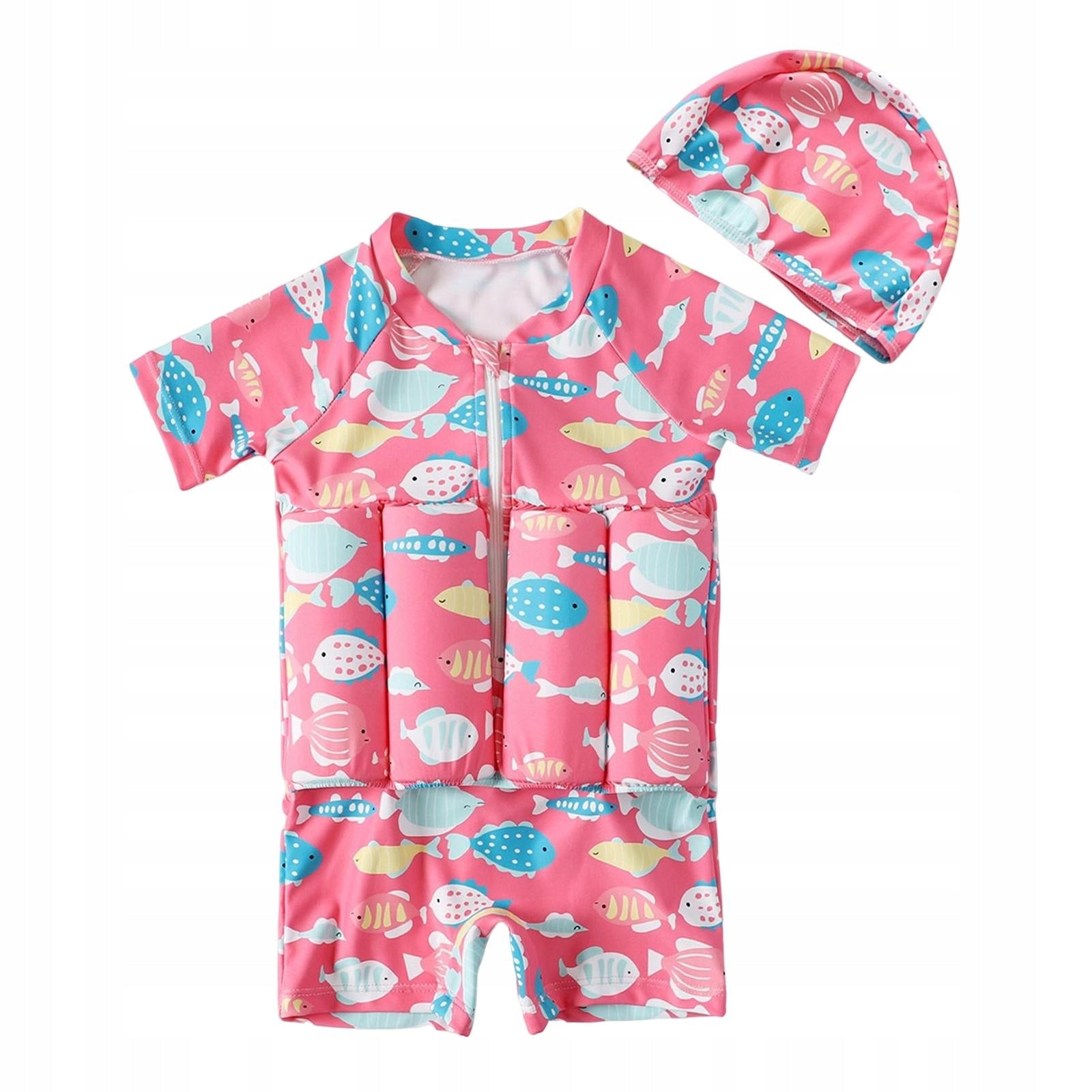 Buoyancy Swimsuit, Float Clothing Aid Polyester for Bathing Size 90 Pink