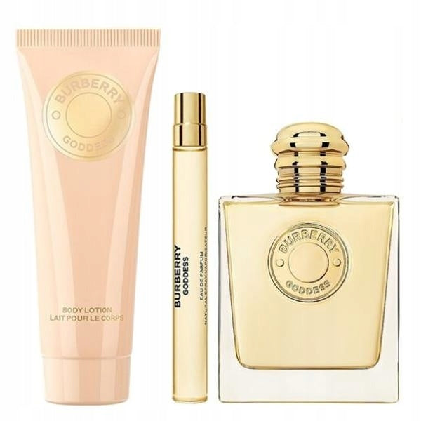 Burberry Goddess perfume set EDP 100 ml, body lotion 75 ml and perfume Customs tariff code 33030010