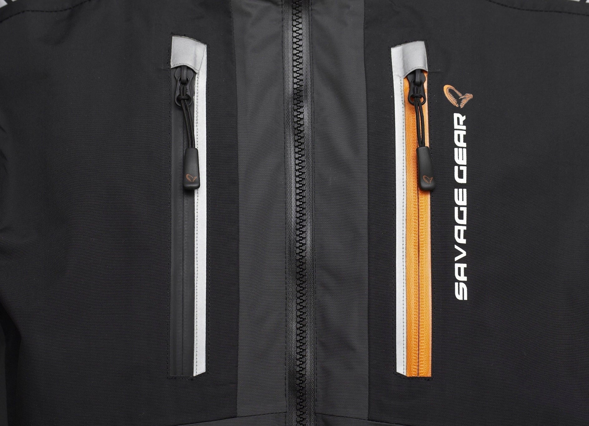 Bushcraft Fishing Jacket OUTDOOR & WATERPROOF Size S Black Gray Packaging status original