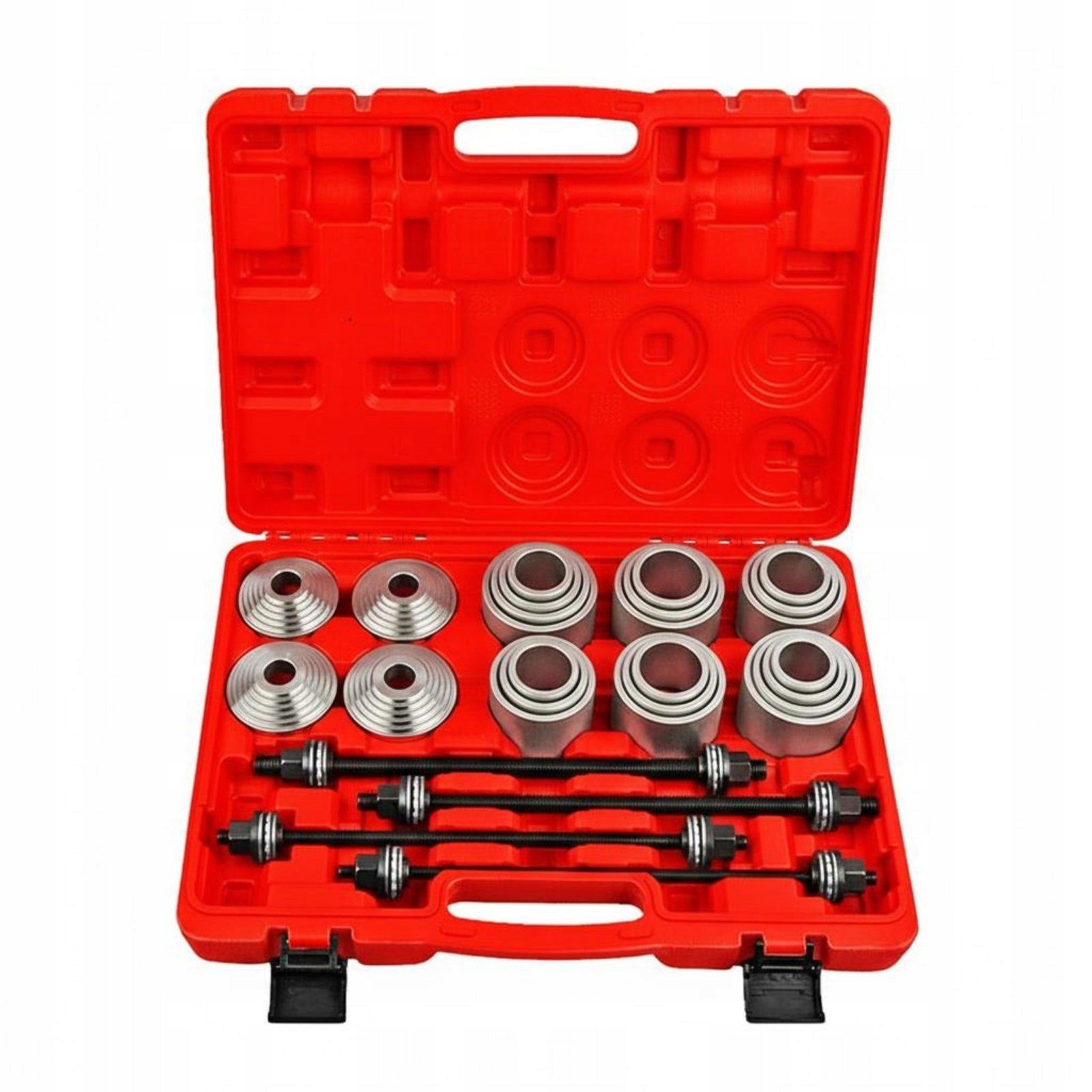 Bushing Extraction Tool Versatile Press Pull Sleeves Reduce Friction Red
