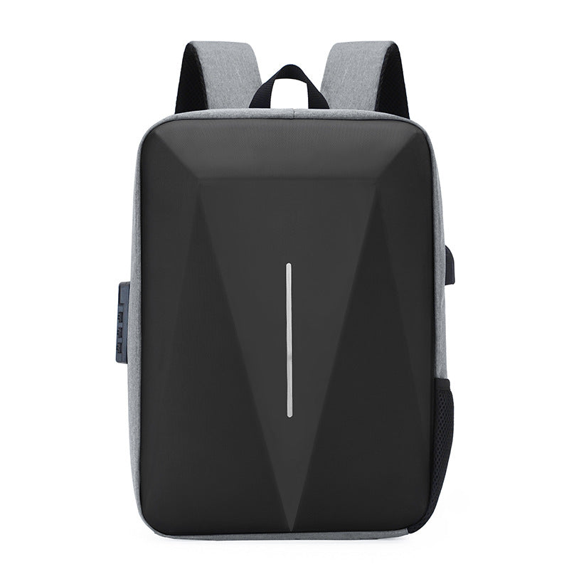 Business Backpack Anti-Theft With Shell Stiffened For Laptop Spacious