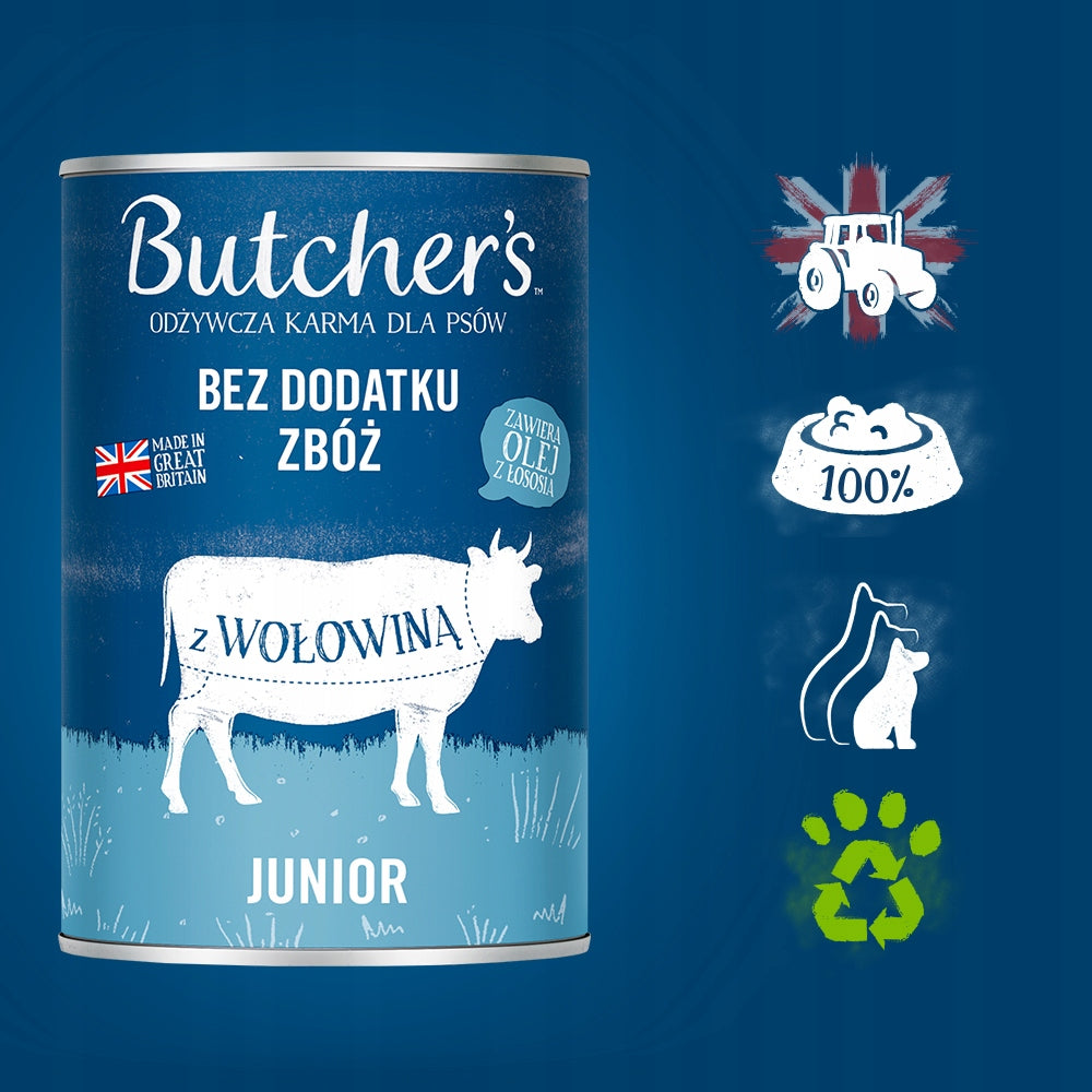 Butcher's Original Junior, dog food, mix of flavors 10x400g Manufacturer code 5903815566929