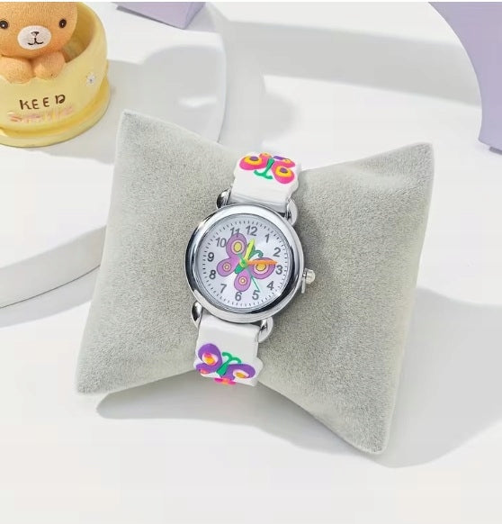 Butterfly watch for girls perfect gift white butterfly