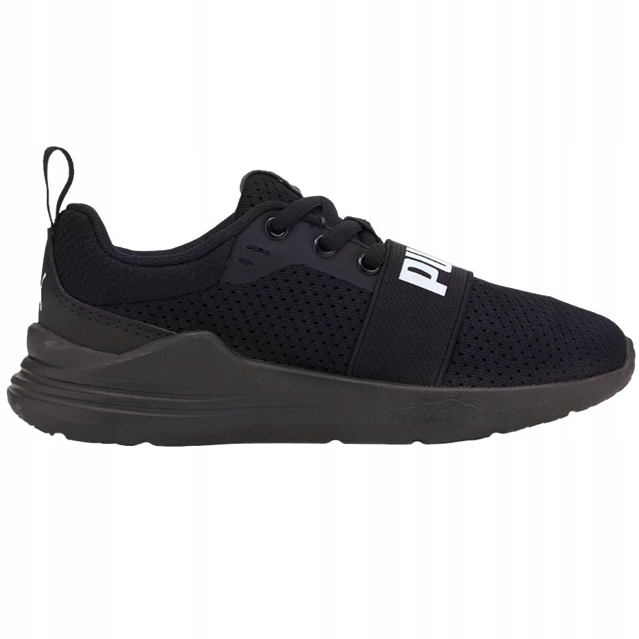 Freizeitschuhe für Jungen Puma Wired Run Jr 374216 01, schwarz