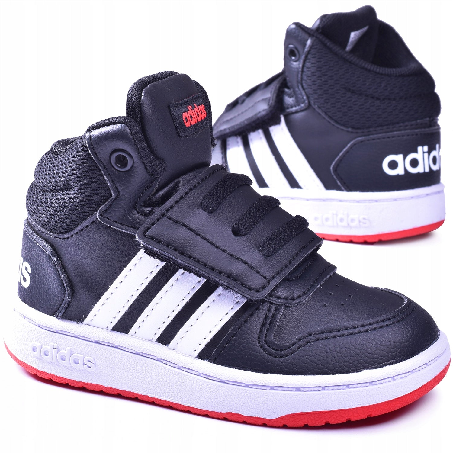 Sportschuhe für Kinder Adidas Hoops Mid 2.0 I Black FY9291, schwarz