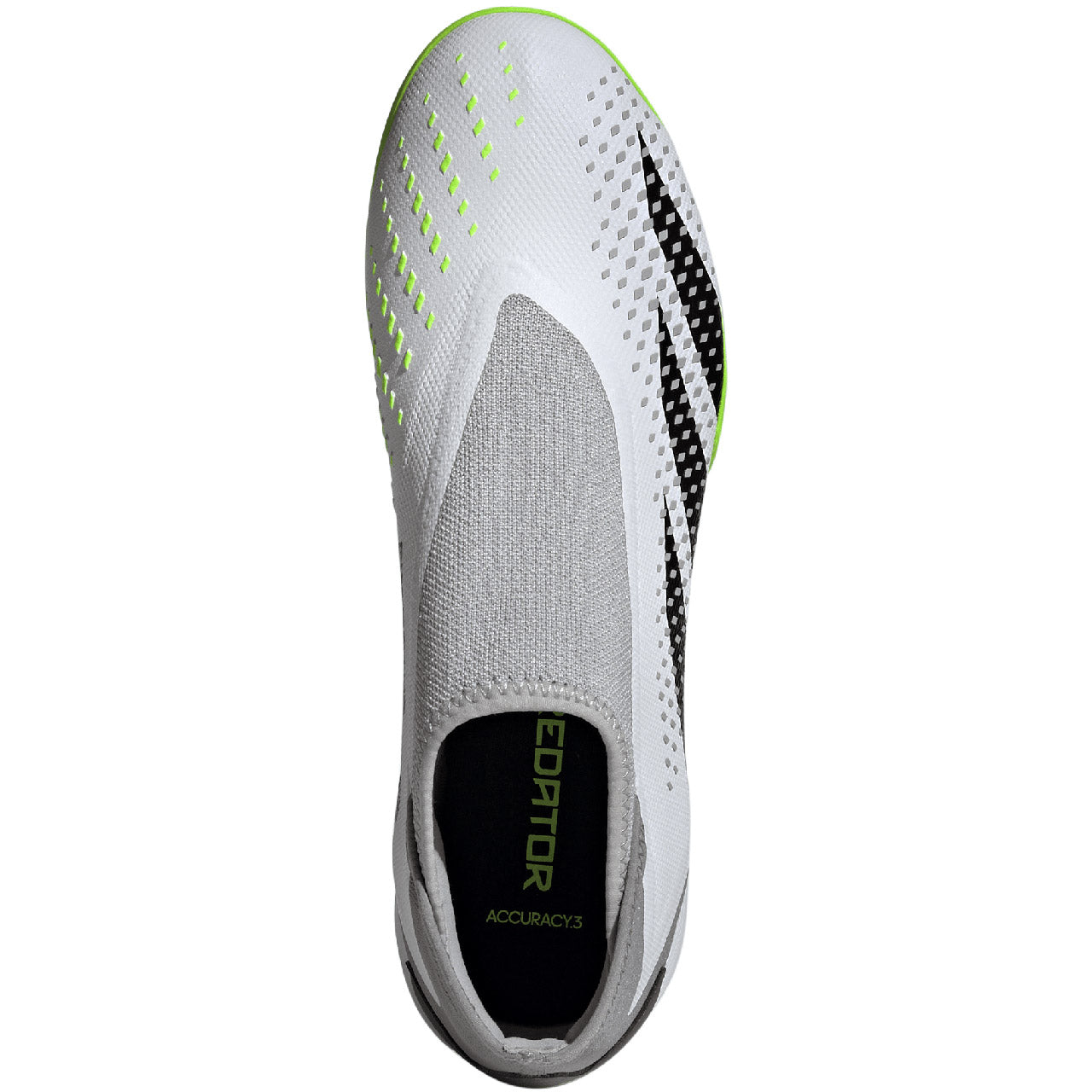 Fußballschuhe Adidas Predator Accuracy.3 LL TF, Größe 44, grau/grün