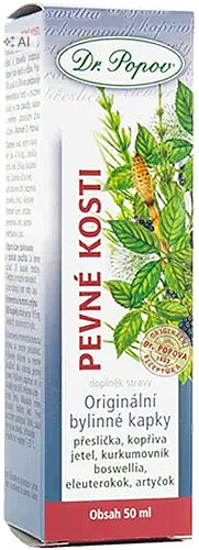 Bylinné kvapky - Pevné kosti 50ml