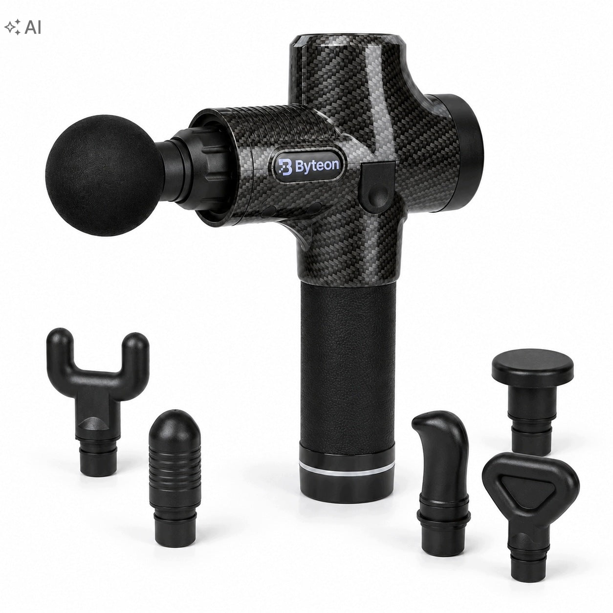 Byteon Massage gun 30 gears 6 brushless heads with suitcase Manufacturer code Byteon Massage gun