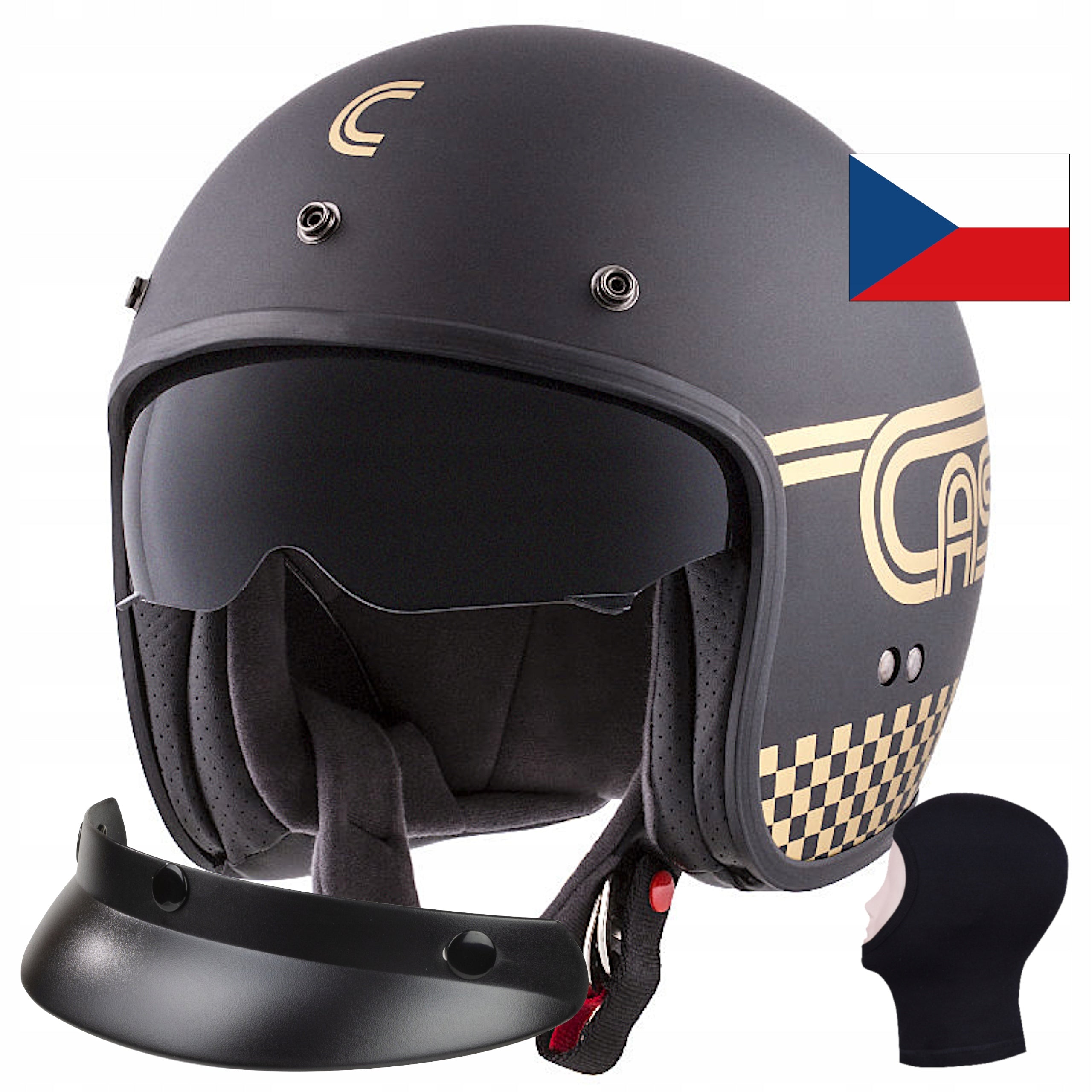 C-GOLD HELMET MOTOR CRUISER CASSIDA BLENDA VISOR S