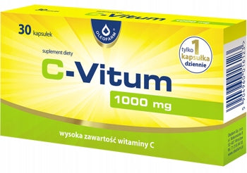 C-Vitum Vitamin C 1000 mg 30 capsules Brand Oleofarm