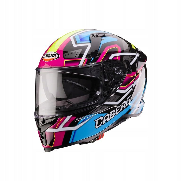 CABERG INTEGRAL HELMET AVALON X GATE BLACK/BLUE/YELLOW FLUO/FUCHSIA M Manufacturer Caberg