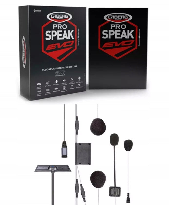 CABERG INTERCOM DO CABERG MODEL PRO SPEAK EVO (FITS CABERG HELMETS)