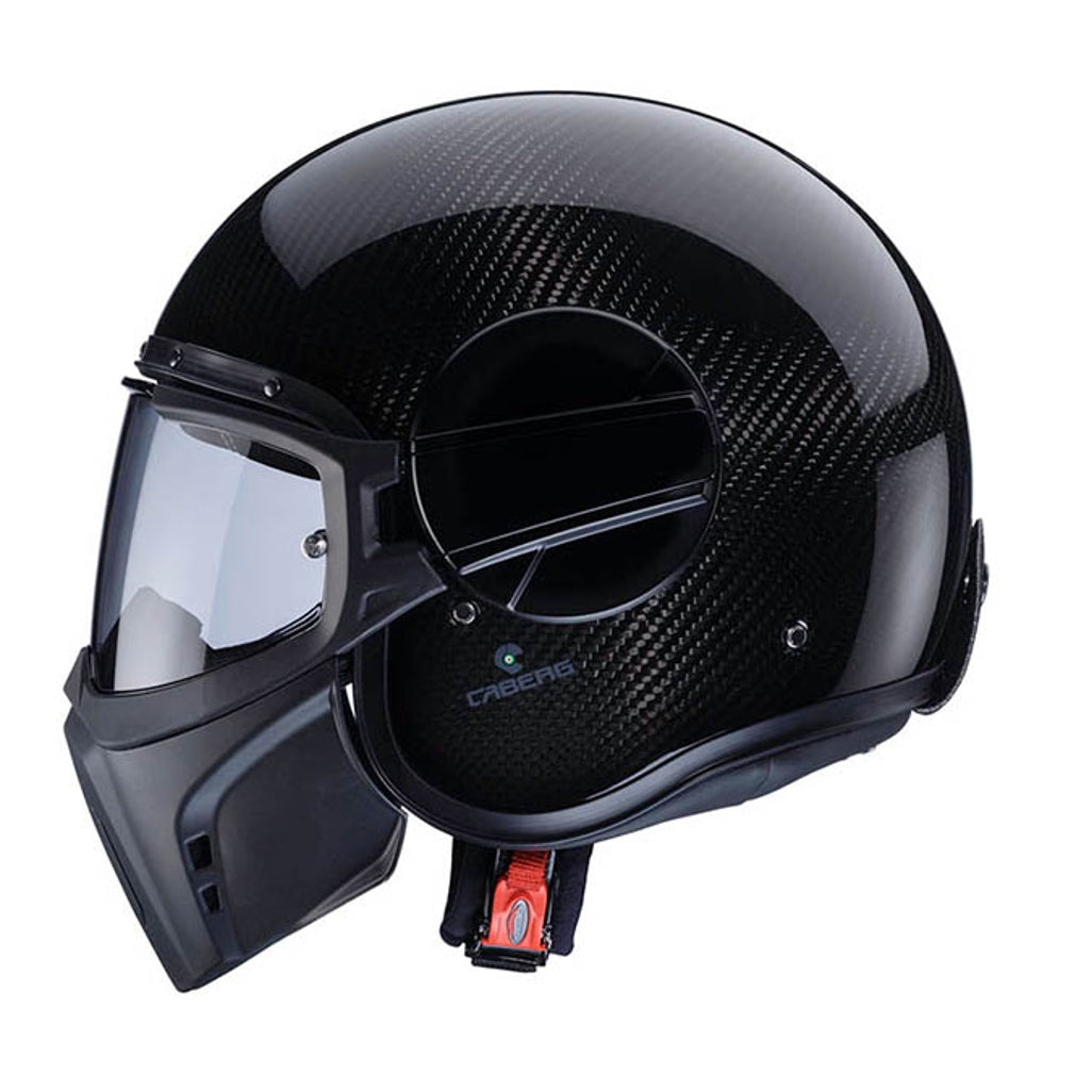 CABERG JET GHOST HELMET X CARBON BLACK CARBON XXL Size XXL