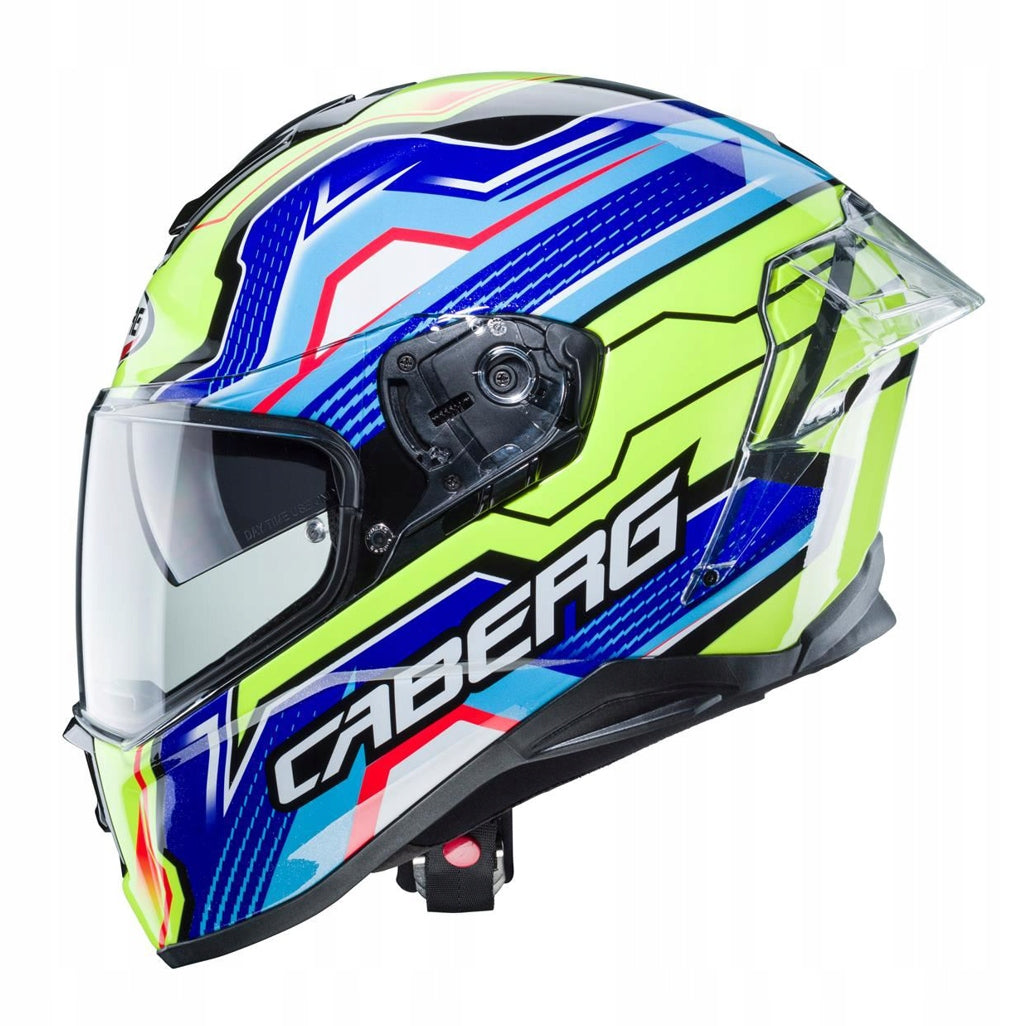 CABERG MOTORCYCLE HELMET INTEGRAL BLEND DRIFT EVO LB29 BLACK BLUE YEL XL EAN (GTIN) 8002391077922