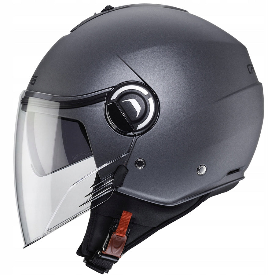 CABERG MOTORCYCLE HELMET OPEN GLASS AND BLEND RIVIERA V4X GUN METAL MAT L Manufacturer Caberg