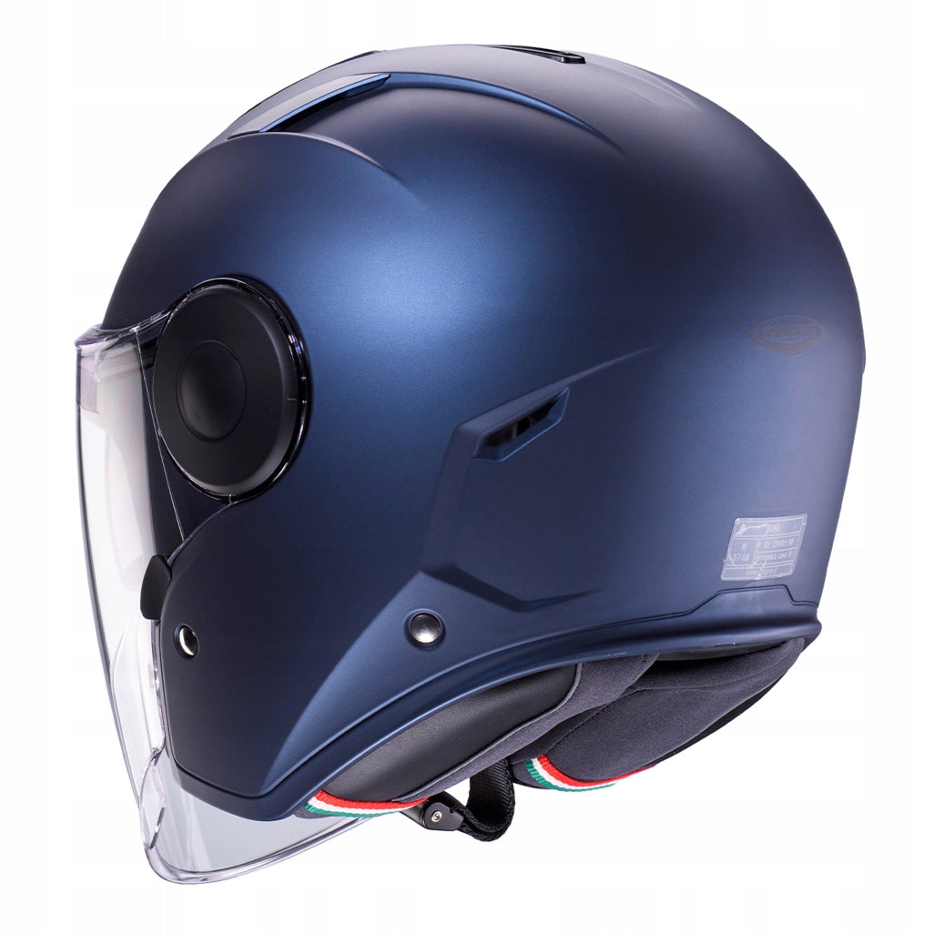 CABERG MOTORCYCLE HELMET OPEN JET BLENDA SOHO SOLID BLUE JEANS M Manufacturer Caberg