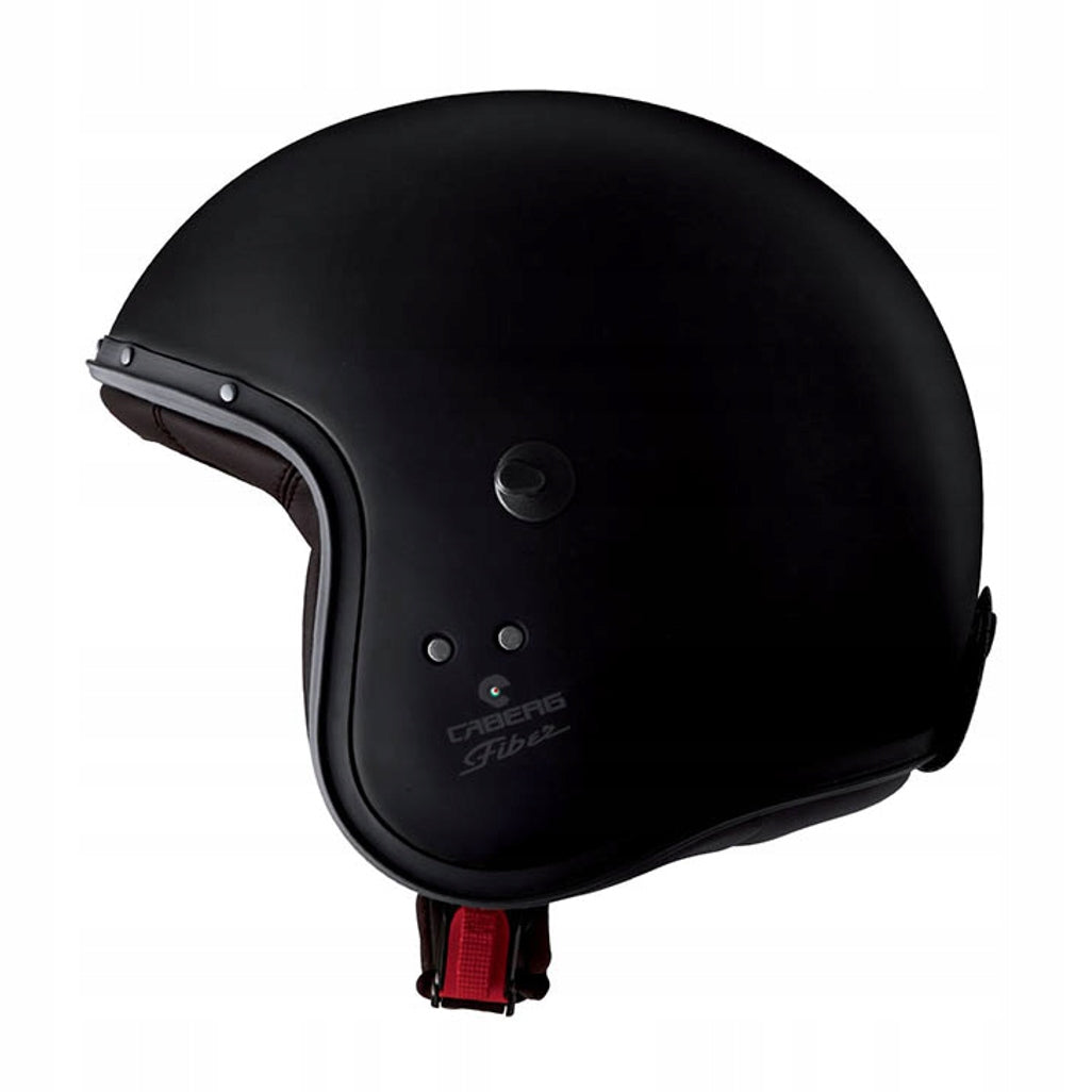 CABERG MOTORCYCLE HELMET OPEN JET FREERIDE X SOLID BLACK MAT M Packaging status original