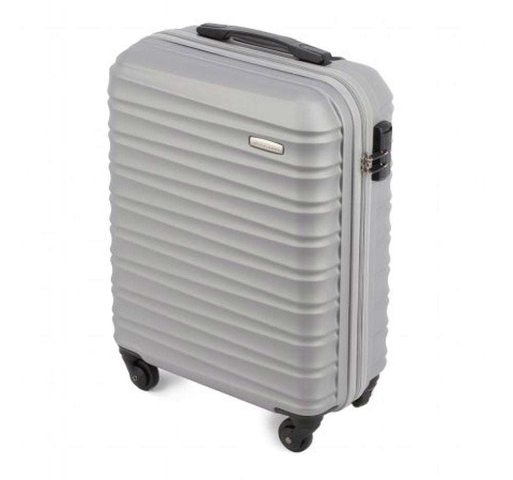 CABIN SUITCASE ABS WITTCHEN GROOVE LINE 56-3A-311-01 GREY Manufacturer code 56-3A-311