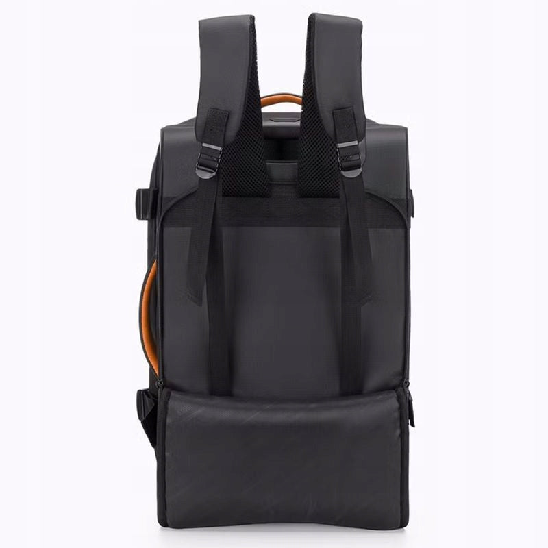 CABIN SUITCASE PUCCINI WITH BACKPACK FUNCTION EM50249C-1 COLORADO BLACK Height 51 cm