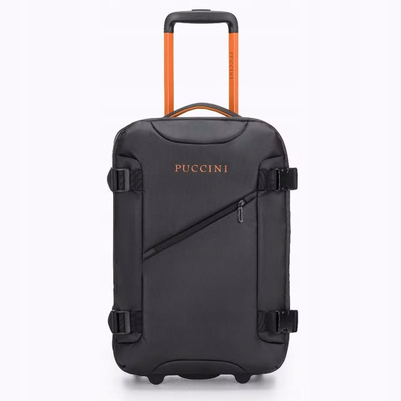 CABIN SUITCASE PUCCINI WITH BACKPACK FUNCTION EM50249C-1 COLORADO BLACK Manufacturer code EM50249C-1