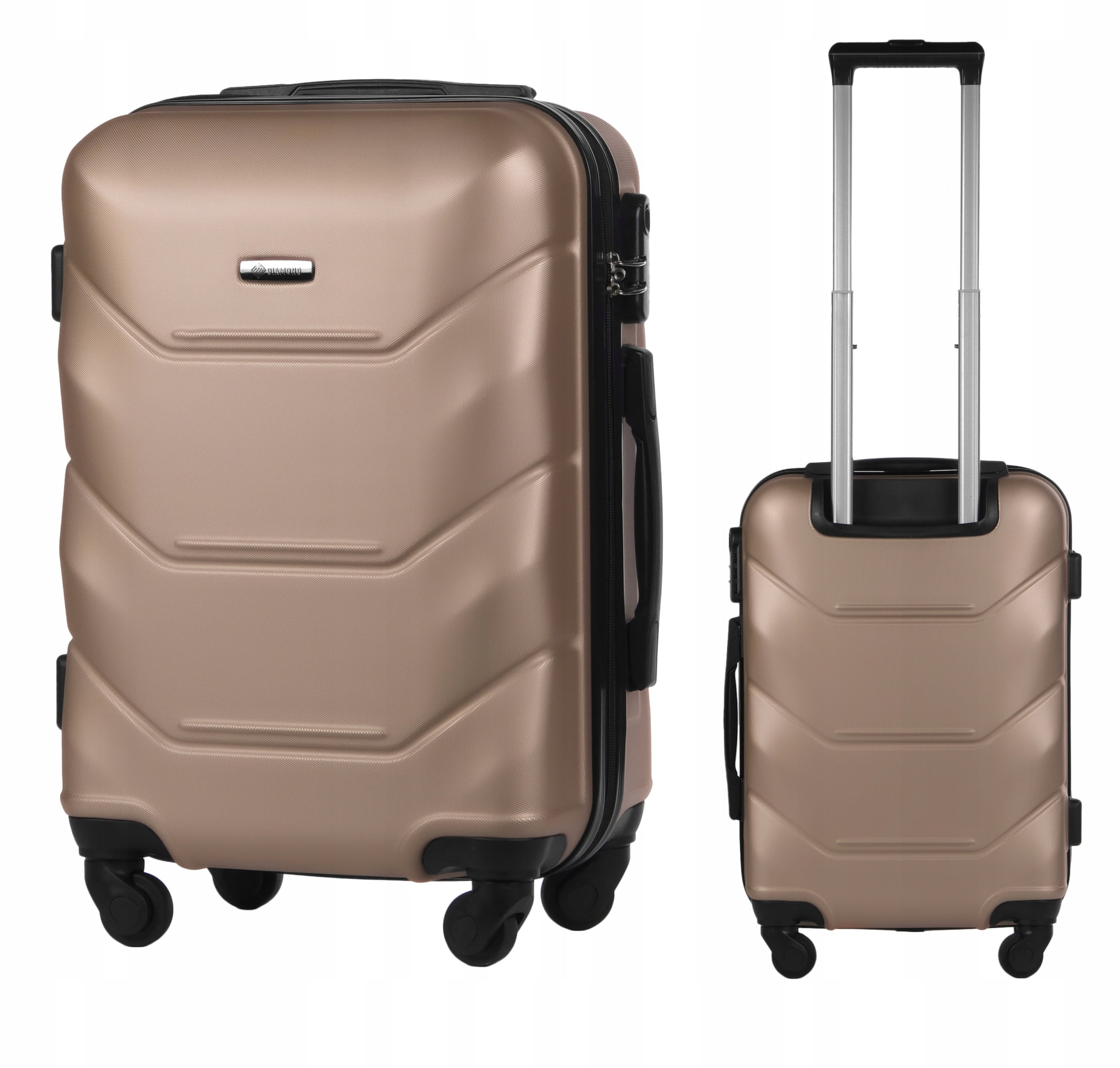 CABIN SUITCASE TOURIST DIAMOND HARD SUITCASE 33L TRAVEL SMALL Brand no brand