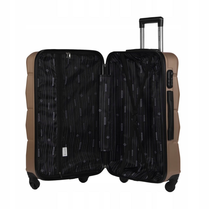 CABIN SUITCASE TOURIST DIAMOND HARD SUITCASE 33L TRAVEL SMALL Height 57 cm