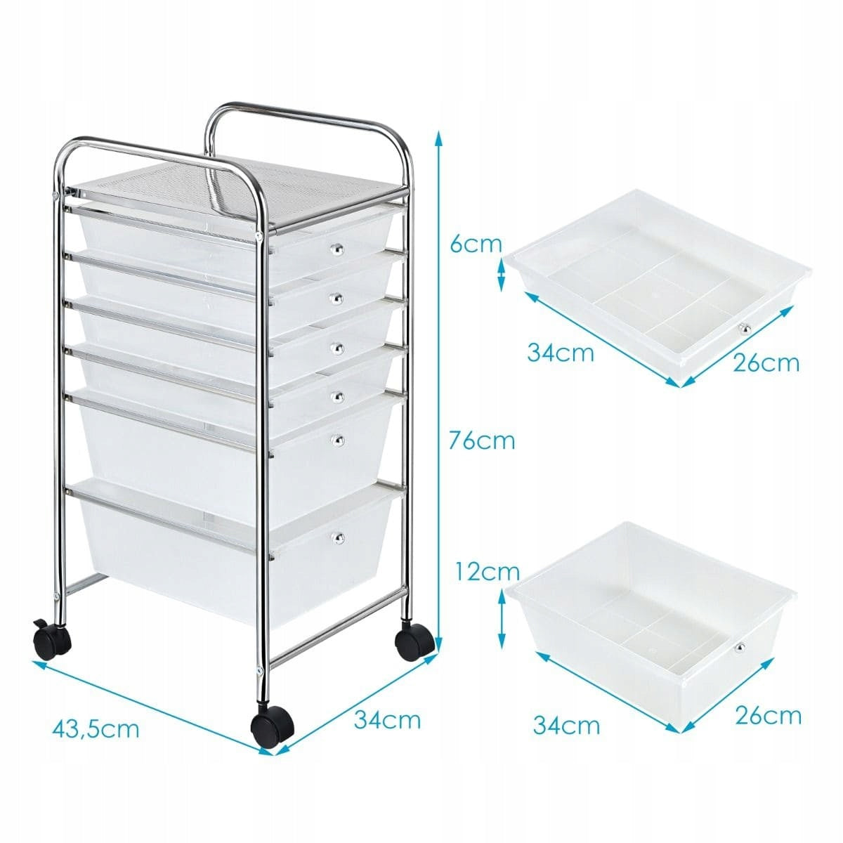 CABINET CHEST OF DRAWERS ORGANIZER Brand Gockowiak