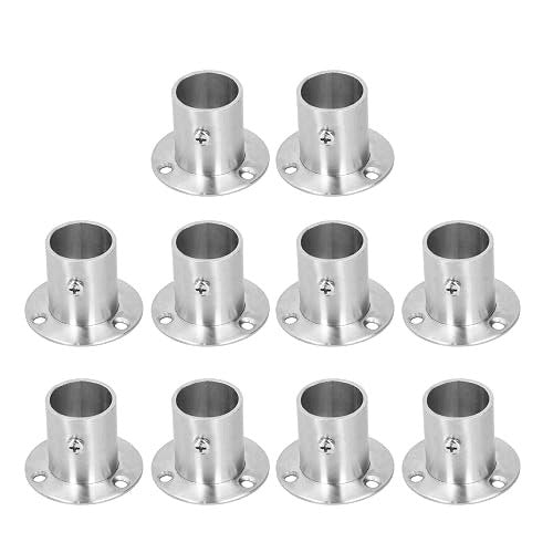 CABINET PIPE FLANGE HOLDER STAINLESS STEEL SET OF 10 PCS STEEL Brand no brand