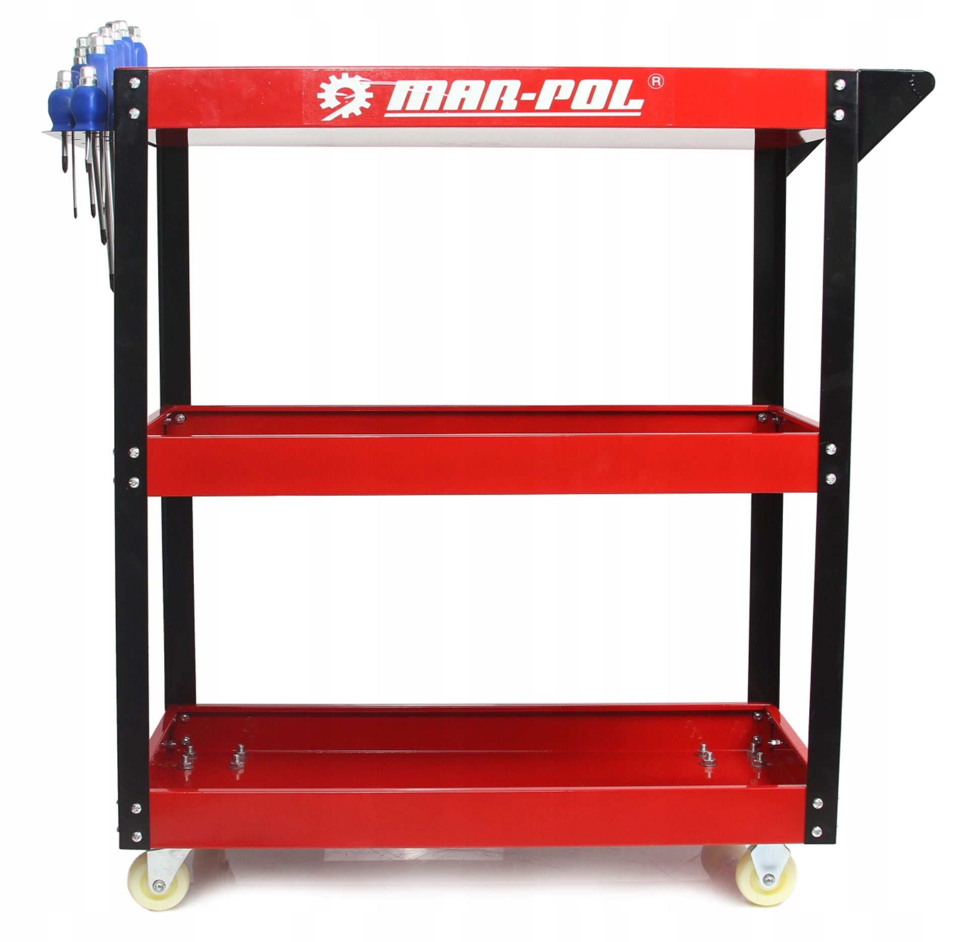 CABINET WORKSHOP TOOL TROLLEY 3 SHELVES ON WHEELS Manufacturer code M66604