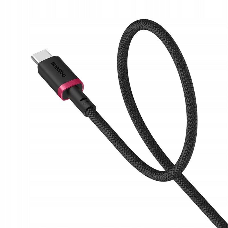 CABLE BASEUS DURA USB - USB-C 60W 1M BLACK Manufacturer code 6932172669911