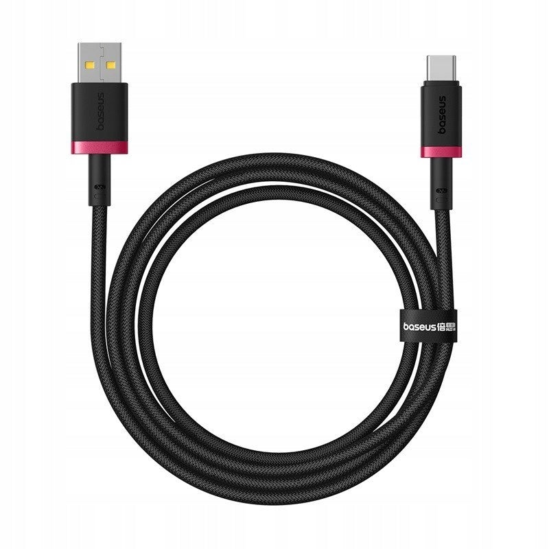 CABLE BASEUS DURA USB - USB-C 60W 1M BLACK