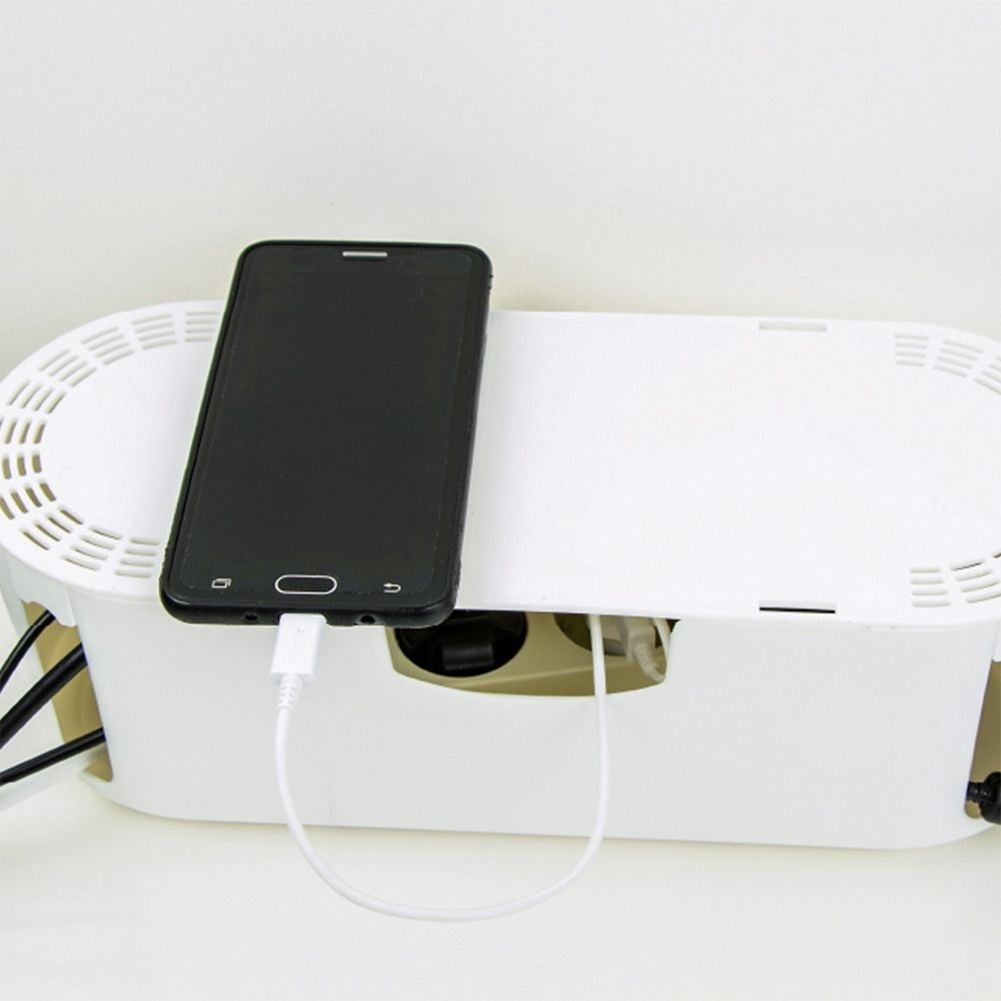 CABLE CONTAINER PLUG ORGANIZER BOX CABLE STORAGE Manufacturer code 569618