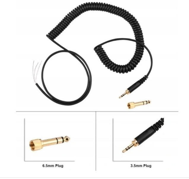 CABLE DXS FOR HEADPHONES BEYERDYNAMIC DIY DT770 DT990 PRO QUALITY Brand DXS