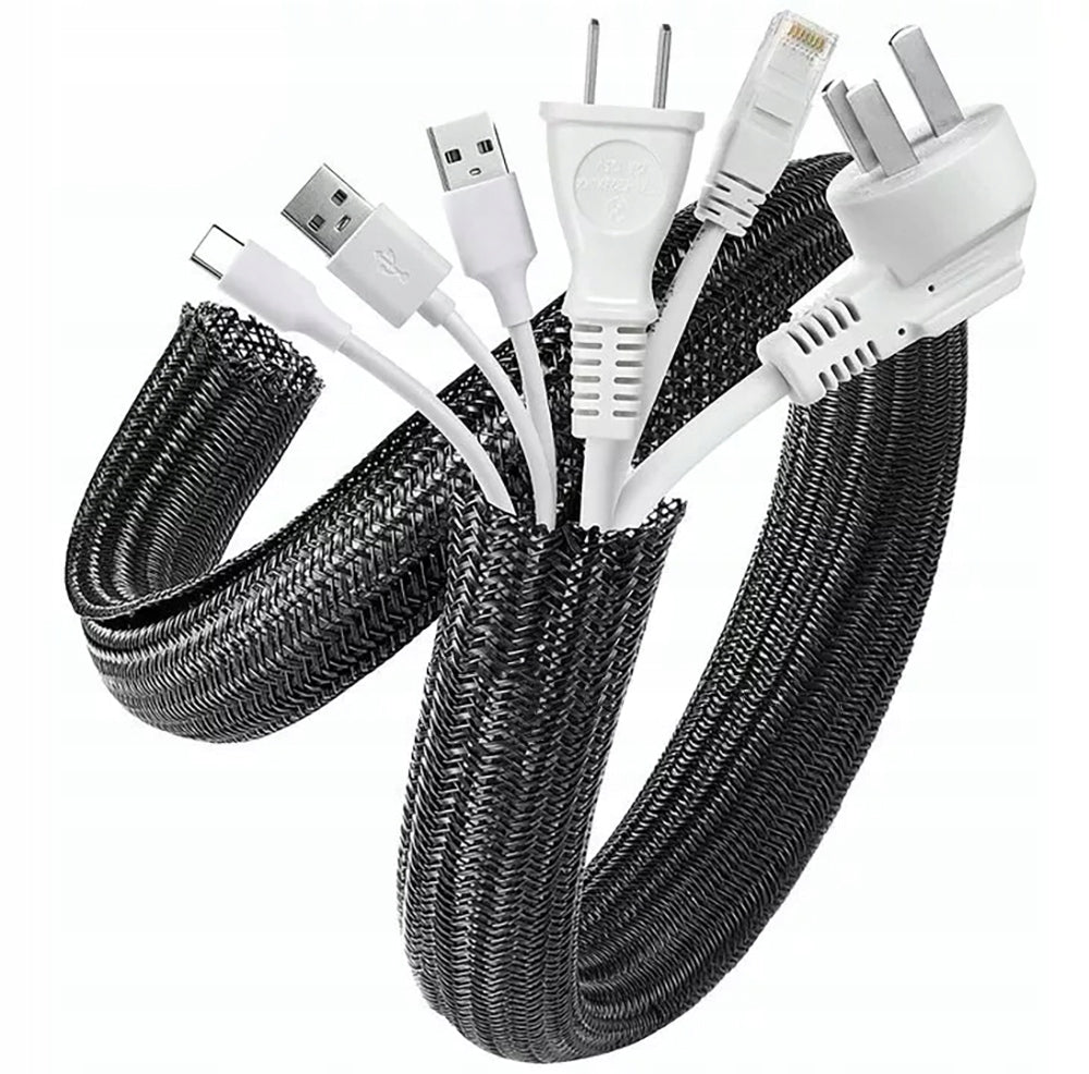 CABLE GRILLE ORGANIZER 30-45mm BRAID COVER 3m Brand Interlook