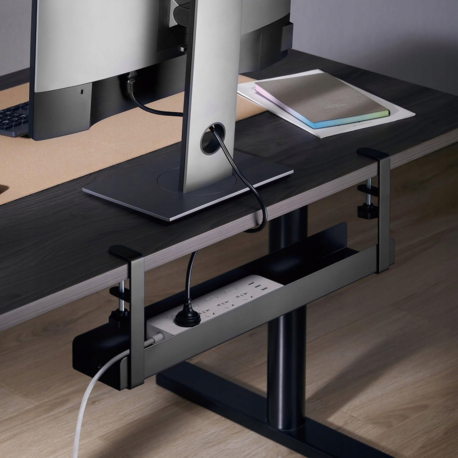 CABLE HOOD CABLE ORGANIZER 60 cm DESK SHELF HOLDER COUNTERTOP Manufacturer code 330685MG
