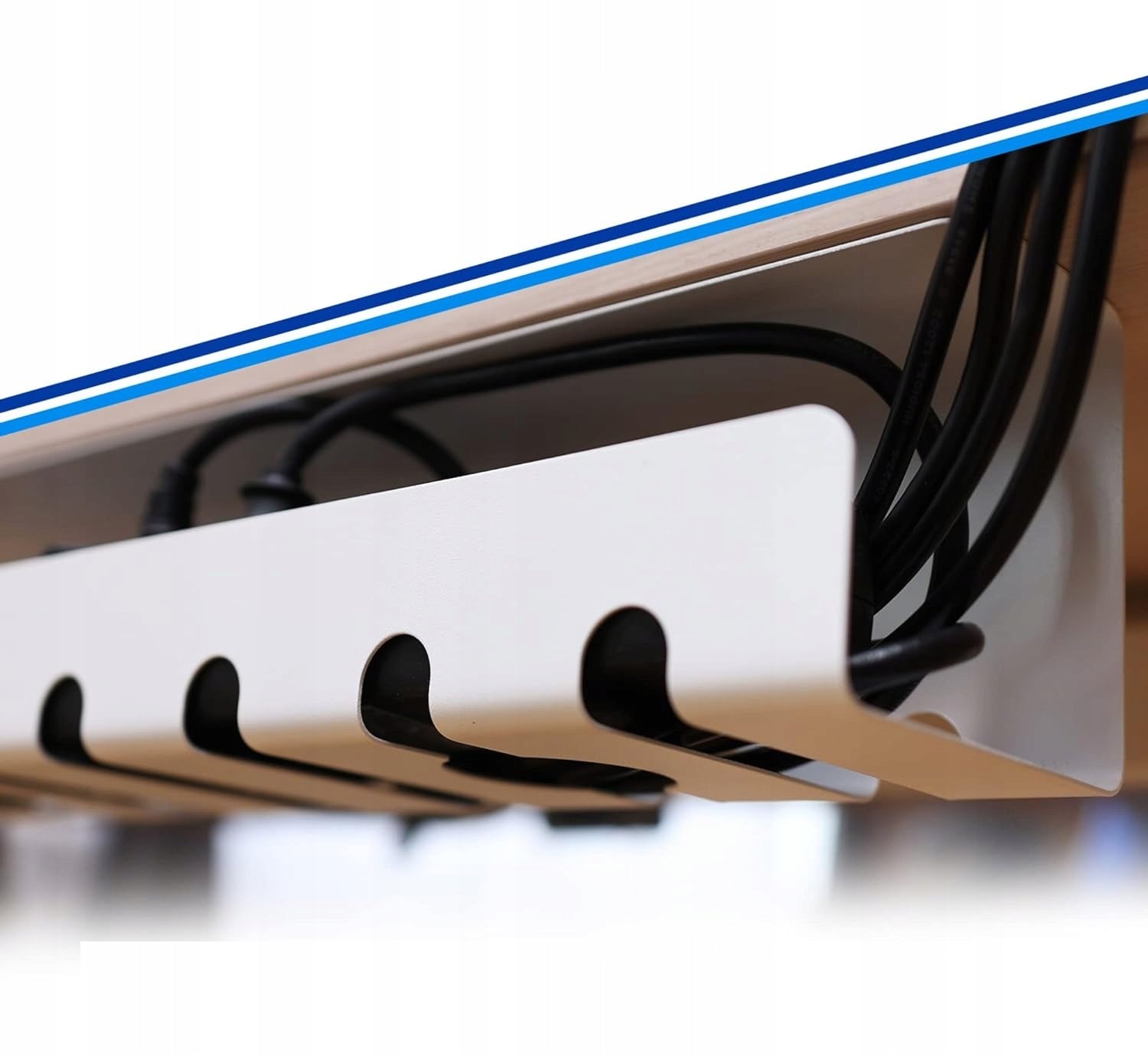CABLE HOOD FOR DESK ORGANIZER COUNTERTOP 60cm XXL Manufacturer code 05626